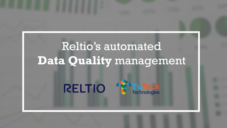 Reltio’s automated Data Quality management